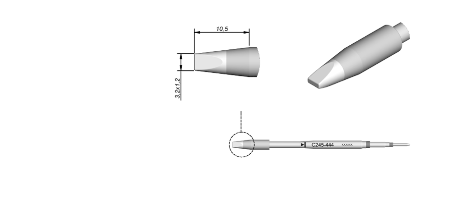 C245444 - Cartridge for T245 handpiece